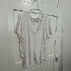 We The Free Loose Fit White Tshirt Size Medium